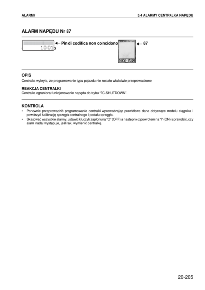 HITACHI EX550 EX550-3 Excavator Workshop Manual - Image 11
