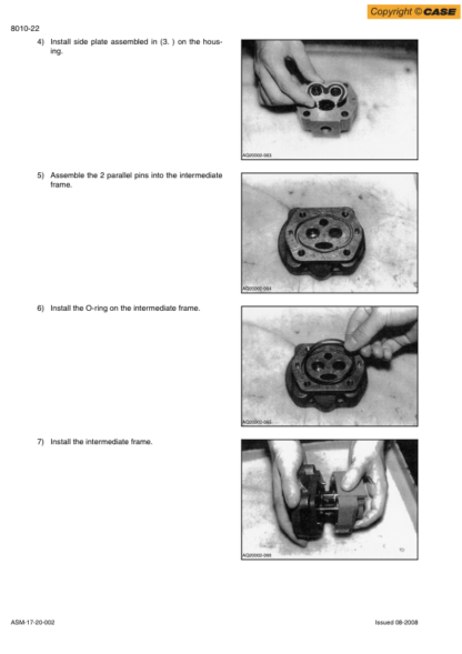 CASE CX75SR Excavator Service Manual - Image 9