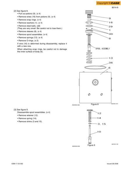 CASE CX75SR Excavator Service Manual - Image 6