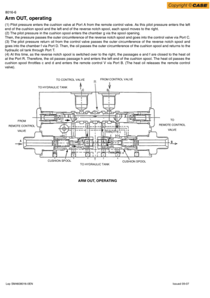 CASE CX460 Excavator Service Manual - Image 9