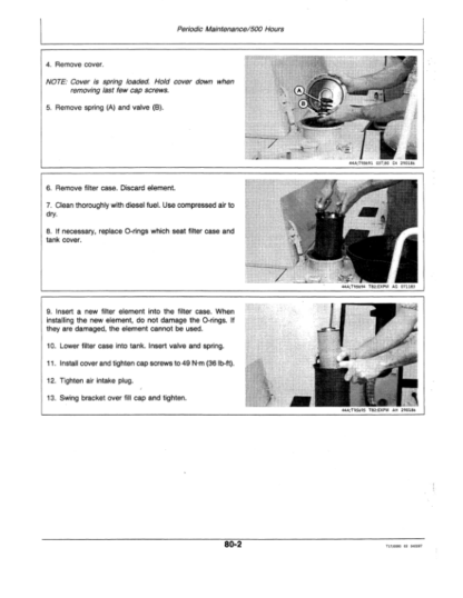 John Deere 70 Excavator Operators Manual - Image 10