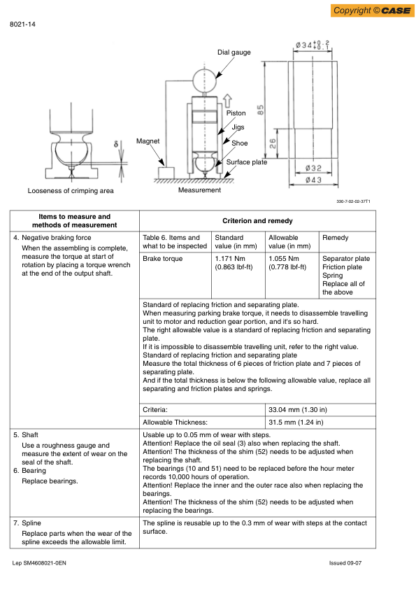 CASE CX460 Excavator Service Manual - Image 11