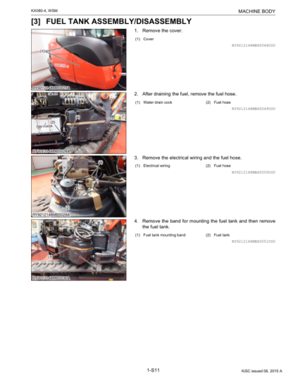 Kubota KX080-4  Excavator Workshop Manual - Image 4