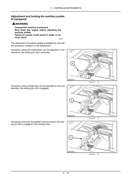 CASE CX210C Excavator Operator's Manual - Image 7