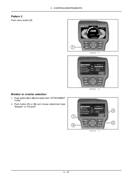 CASE CX350C Excavator Operator's Manual - Image 8