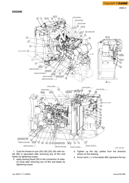 CASE CX75SR Excavator Service Manual - Image 16