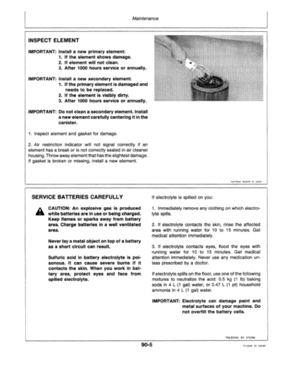 John Deere 70 Excavator Operators Manual - Image 9