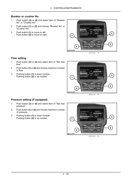 CASE CX210C Excavator Operator's Manual - Image 8