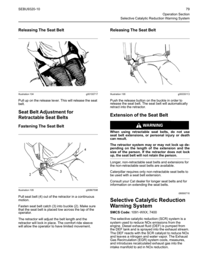CAT 325F L Excavator Operation and Maintenance Manual - Image 5