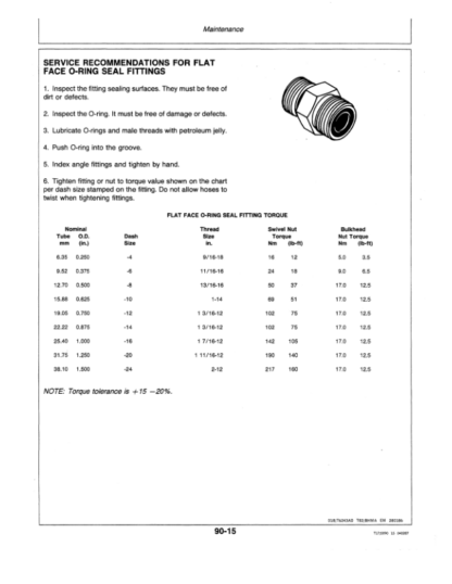 John Deere 70 Excavator Operators Manual - Image 8