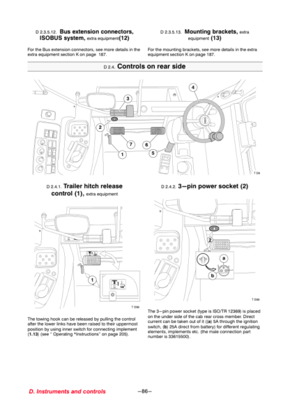 Valtra T180CR T190CR Operator Manual - Image 7