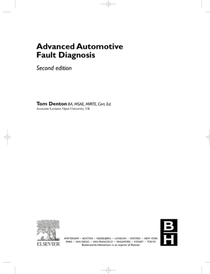 Advanced Automotive Fault Diagnosis - Tom Denton - Image 2