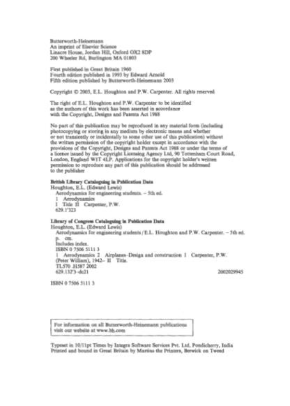 Aerodynamics for Engineering Students - E.L. Houghton - Image 5