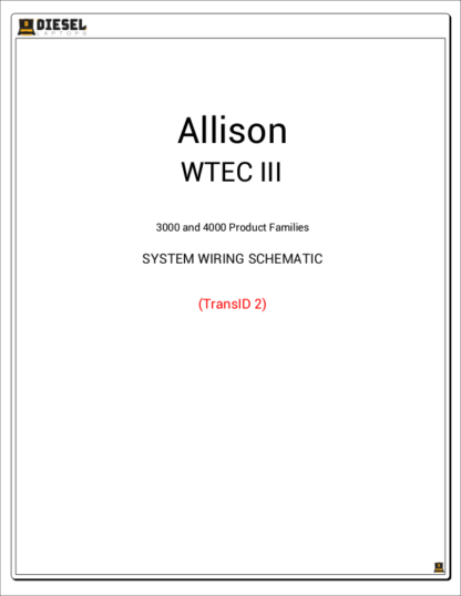 Allison - WTEC III.3000 & 4000 TransID 2