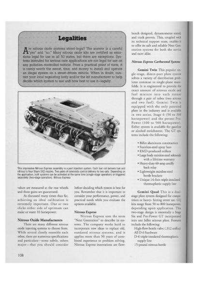 Aupercharging Turbocharging And Nitrous Oxide Perfomance - Earl Davis - Image 7