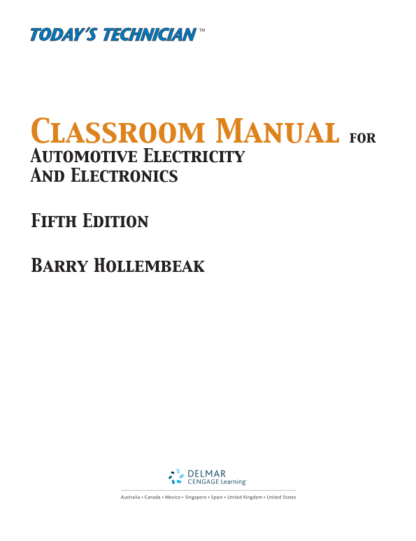 Automotive Electricity & Electronics 5th Edition - Image 2