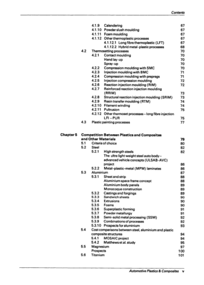 Automotive Plastics & Composites - Worldwide Markets & Trends to 2007 - Image 4