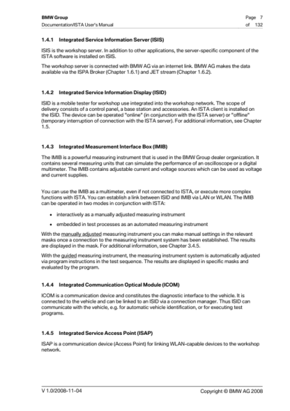 BMW ISTA-D Technical Documentaton and Diagnosis - Image 7