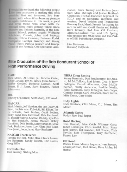 Bob Bondurant on High Performance Driving - Image 6