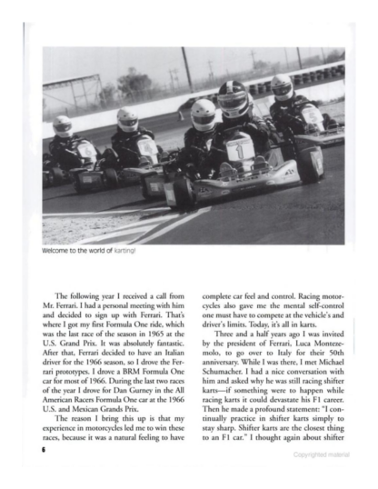 Bob Bondurant on Race Kart Driving - Image 5