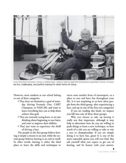 Bob Bondurant on Race Kart Driving - Image 8