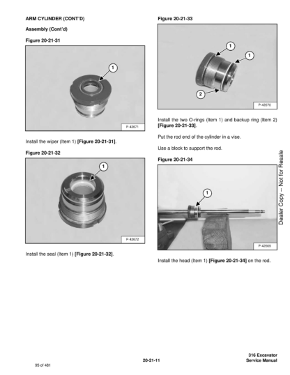 Bobcat 316 Excavator Service Manual - Image 6