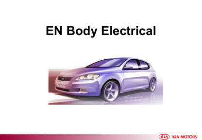 KIA Body Electric Training