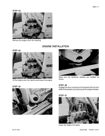 CASE 1840 Skidsteer Service Manual - Image 8