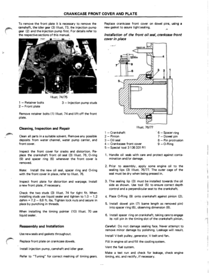 CASE 956 1056 XL International Tractor Workshop Manual - Image 10