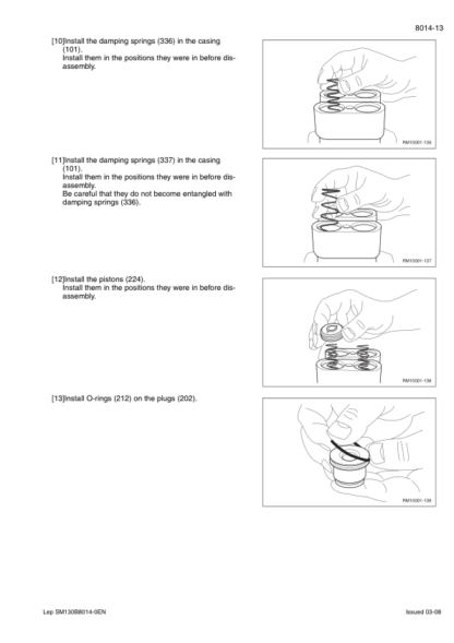 CASE CX130B Tier 3 Crawler Excavator Service Manual - Image 6