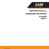 CASE CX130B Tier 3 Crawler Excavator Service Manual - Image 2