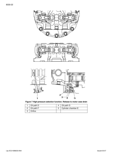 CASE CX210B-CX240B Crawler Excavator Service Manual - Image 14