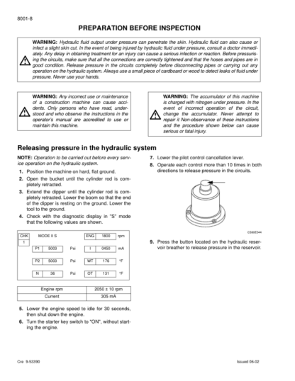 CASE CX290 Excavator Service Manual - Image 6