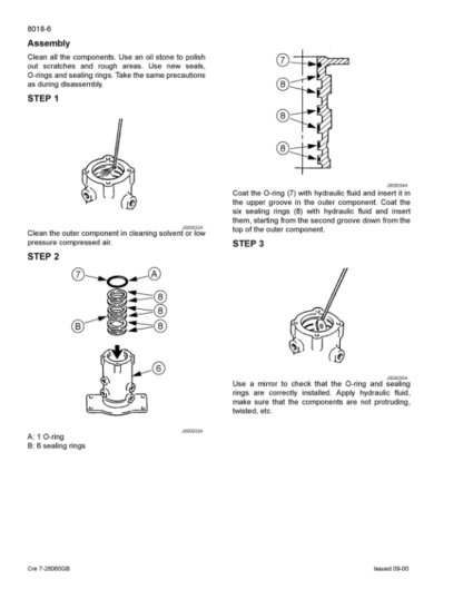 CASE CX290 Excavator Service Manual - Image 13