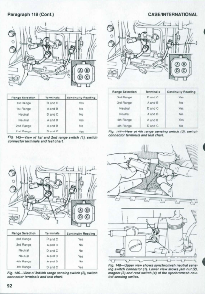 CASE IH 5120 5130 5140 Tractor Shop Manual - Image 11