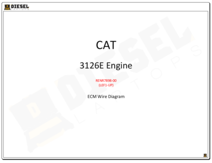 CAT - 3126E.3126E with Prefix LEF