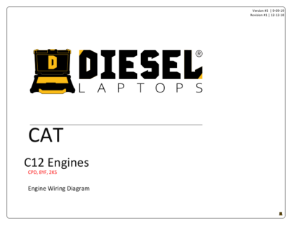 CAT - C-12 (Prefix MBL, 2KS, CPD, or 8YF).Prefix 2KS, CPD, or 8YF