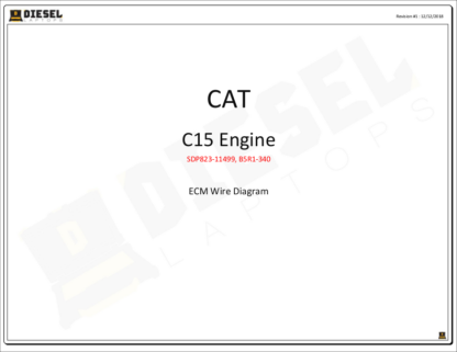 CAT - C15 (Prefix SDP).Prefix SDP823-11499