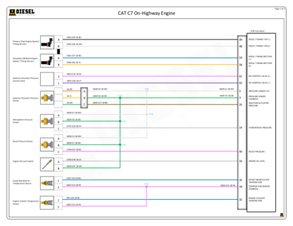 CAT - C7 (All Others).Prefix LBM, NPH, WAX, or SAP - Image 2