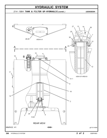 CAT 12K Motor Grader Parts Manual - Image 9