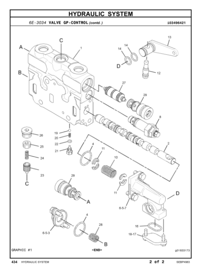 CAT 12K Motor Grader Parts Manual - Image 11