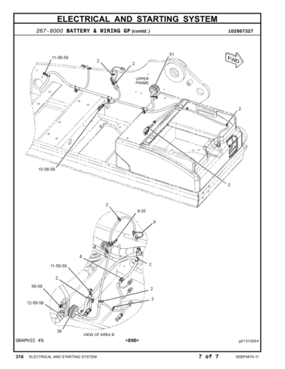 CAT 320 320D L Excavators Parts Manual - Image 12