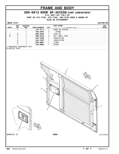 CAT 320 320D L Excavators Parts Manual - Image 15