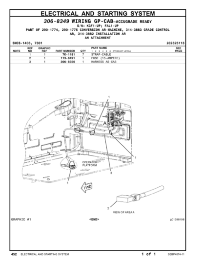 CAT 320 320D L Excavators Parts Manual - Image 14