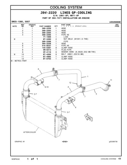 CAT 320D2 320D2 L Excavaors Parts Manual - Image 14