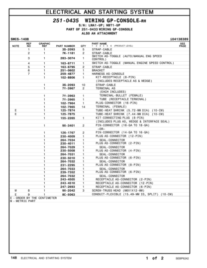 CAT 320D2 320D2 L Excavaors Parts Manual - Image 7