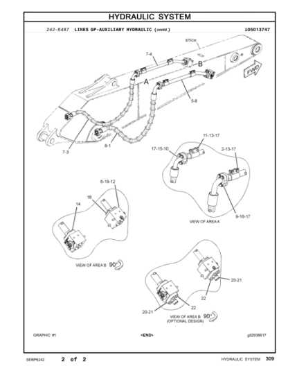 CAT 320D2 320D2 L Excavaors Parts Manual - Image 10