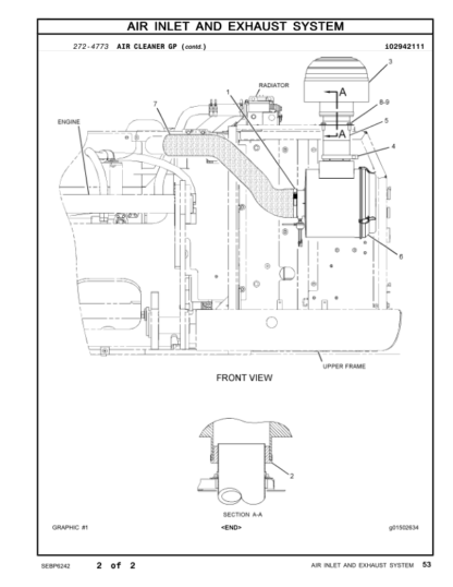 CAT 320D2 320D2 L Excavaors Parts Manual - Image 15