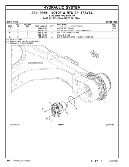 CAT 320D2 320D2 L Excavaors Parts Manual - Image 11