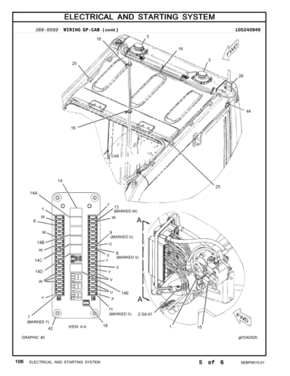 CAT 320D2 GC Excavator Parts Manual - Image 7